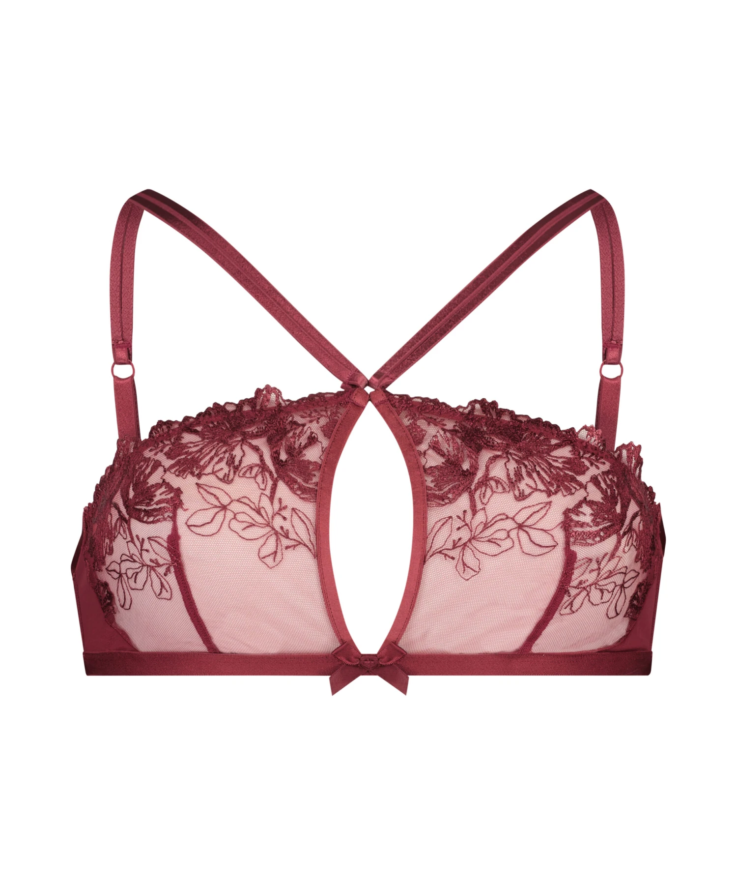 Michayla Bralette - Red 5 Michayla Bralette - Red - Image 5