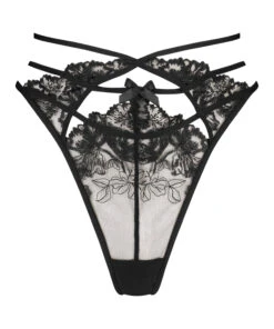 Michayla Thong - Black -Deals Bare Bralettes Store 202868 5