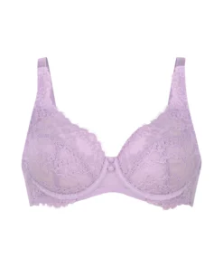 Daisy Non-Padded Underwired Bra - Purple -Deals Bare Bralettes Store 203107 5 scaled