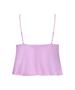 Satin Cami Top - Purple -Deals Bare Bralettes Store 203157 6