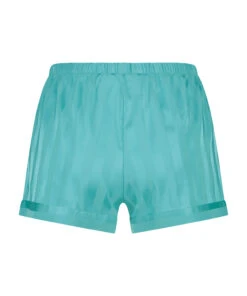 Satin Pyjama Shorts - Blue 9 Satin Pyjama Shorts - Blue -Deals Bare Bralettes Store 203164 6