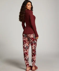 Long-Sleeved Pyjama Top - Brown -Deals Bare Bralettes Store 203175 4 scaled