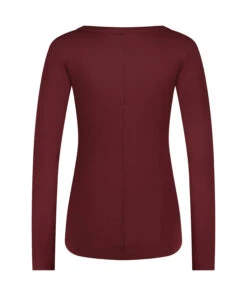 Long-Sleeved Pyjama Top - Brown 11 Long-Sleeved Pyjama Top - Brown -Deals Bare Bralettes Store 203175 6