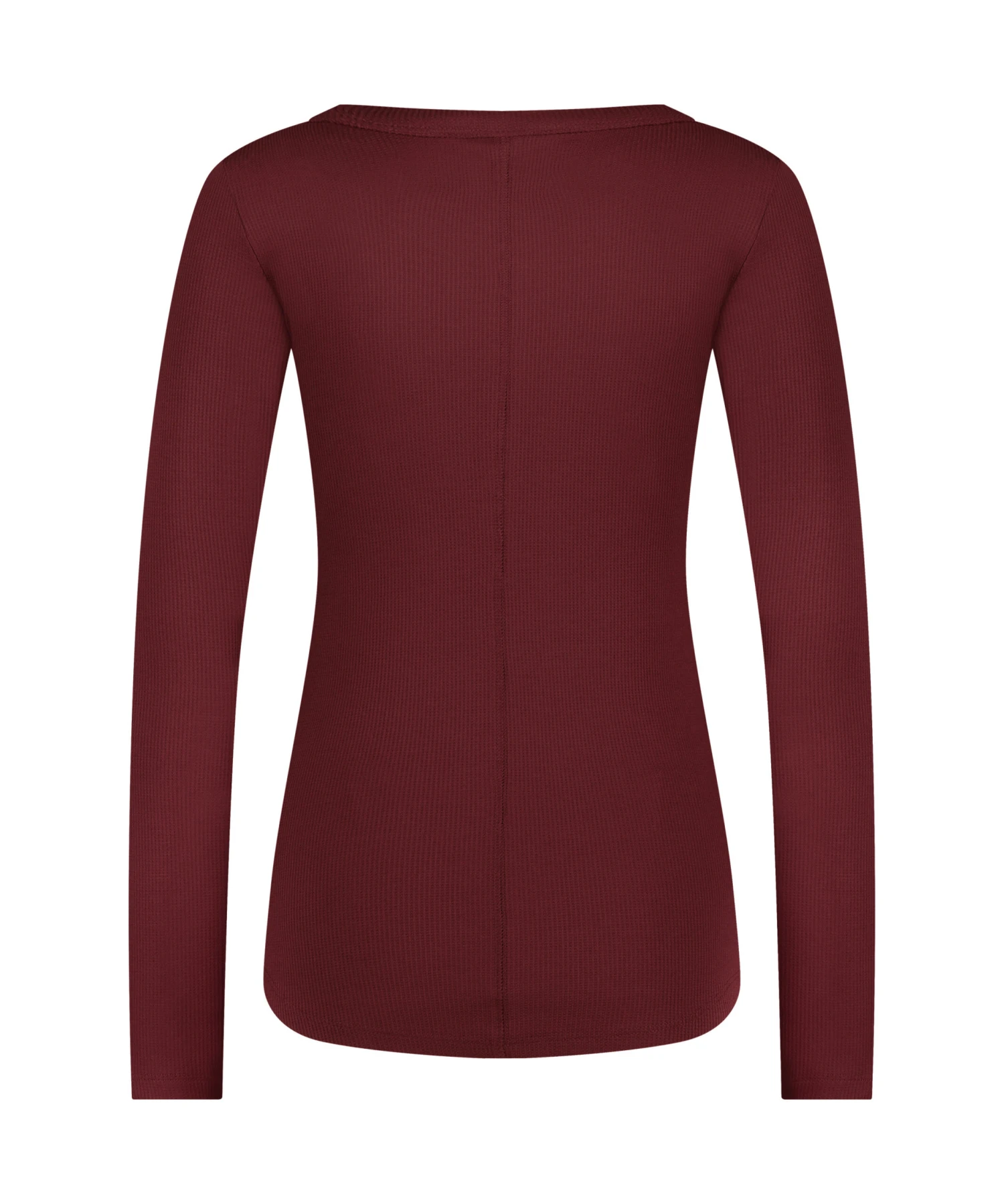 Long-Sleeved Pyjama Top - Brown 6 Long-Sleeved Pyjama Top - Brown - Image 6