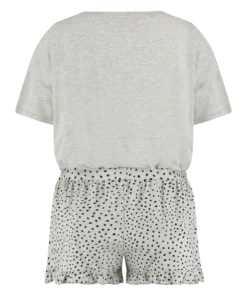 Short Pyjama Set - Grey 9 Short Pyjama Set - Grey -Deals Bare Bralettes Store 203183 6 scaled