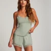 Cami Short Pyjama Set - Green
