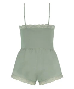Cami Short Pyjama Set - Green -Deals Bare Bralettes Store 203189 6