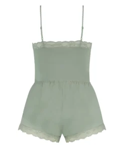 Cami Short Pyjama Set - Green -Deals Bare Bralettes Store 203189 6 scaled