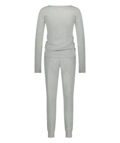 Long Sleeve Lace Pajama Set - Blue 9 Long Sleeve Lace Pajama Set - Blue -Deals Bare Bralettes Store 203190 6