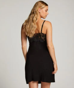 Shiloh Slip Dress - Black 7 Shiloh Slip Dress - Black -Deals Bare Bralettes Store 203194 4