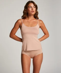 Bamboo Top - Beige