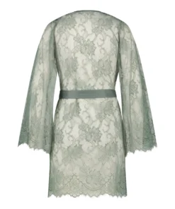 Magdalena Kimono - Green 11 Magdalena Kimono - Green -Deals Bare Bralettes Store 203217 6 scaled