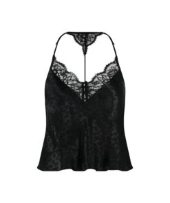 Leopard Cami Top - Black 10 Leopard Cami Top - Black -Deals Bare Bralettes Store 203223 5