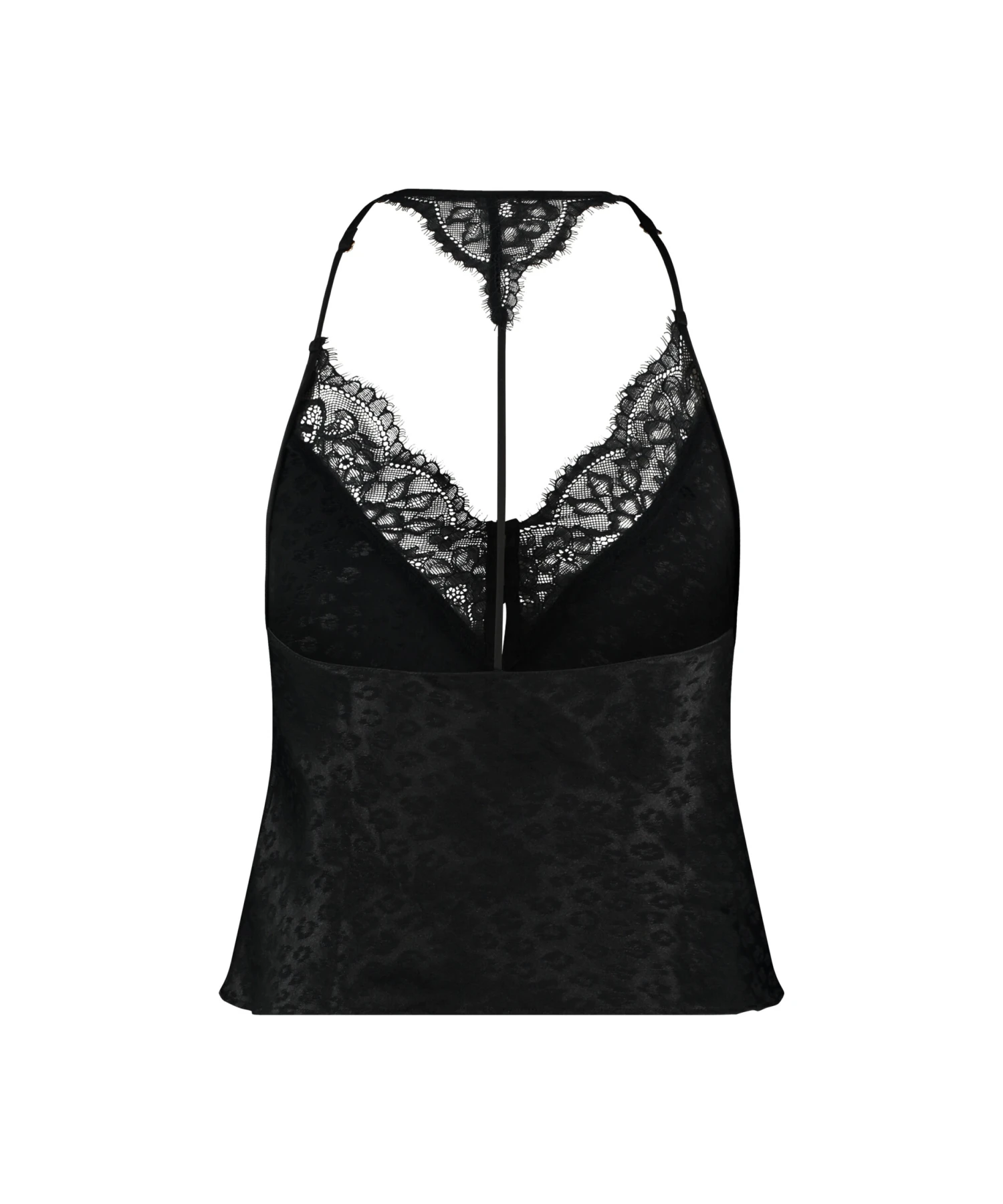 Leopard Cami Top - Black 6 Leopard Cami Top - Black - Image 6