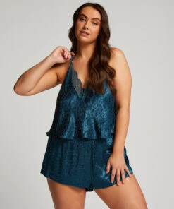 Leopard Cami Top - Blue 12 Leopard Cami Top - Blue -Deals Bare Bralettes Store 203227 12