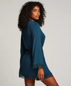 Bathrobe - Blue -Deals Bare Bralettes Store 203232 4 scaled