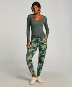 Tall Jersey Pyjama Pants - Green