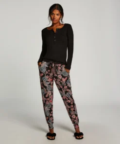 Petite Jersey Pyjama Pants - Black
