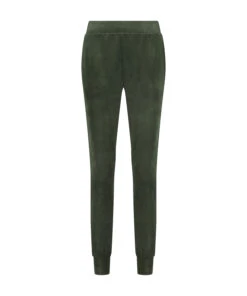 Petite Velours Jogging Pants - Green -Deals Bare Bralettes Store 203253 5