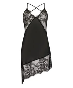 Ellie Slip Dress - Black -Deals Bare Bralettes Store 203258 5