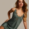 Sophia Slip Dress - Green