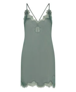 Sophia Slip Dress - Green 8 Sophia Slip Dress - Green -Deals Bare Bralettes Store 203265 5