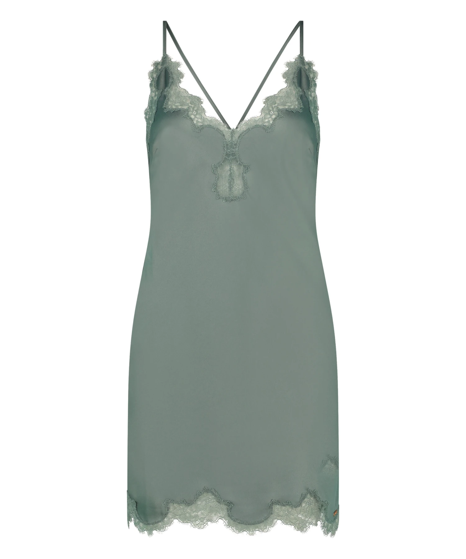 Sophia Slip Dress - Green 4 Sophia Slip Dress - Green - Image 4