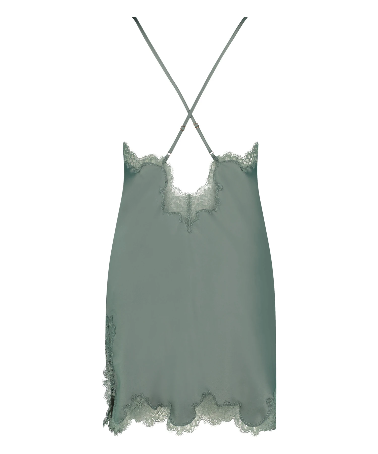 Sophia Slip Dress - Green 5 Sophia Slip Dress - Green - Image 5