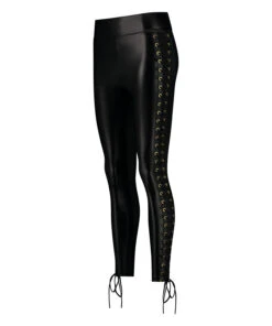 Lace-up Leggings - Black 8 Lace-up Leggings - Black -Deals Bare Bralettes Store 203287 5