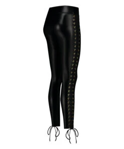 Lace-up Leggings - Black 9 Lace-up Leggings - Black -Deals Bare Bralettes Store 203287 6