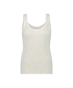 Ribbed Lace Singlet - Grey 10 Ribbed Lace Singlet - Grey -Deals Bare Bralettes Store 203290 5 scaled