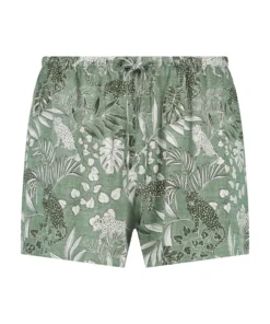 Pyjama Shorts - Green -Deals Bare Bralettes Store 203299 5 scaled