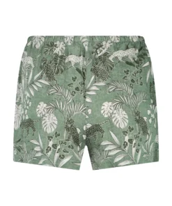 Pyjama Shorts - Green -Deals Bare Bralettes Store 203299 6 scaled