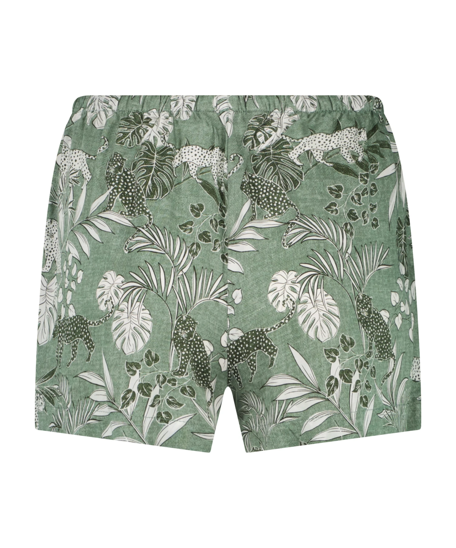 Pyjama Shorts - Green 5 Pyjama Shorts - Green - Image 5
