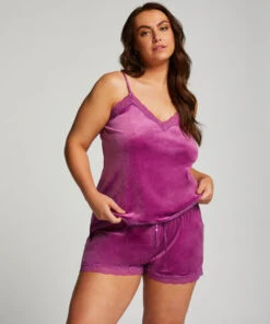 Velvet Lace Shorts - Purple 10 Velvet Lace Shorts - Purple -Deals Bare Bralettes Store 203305 12