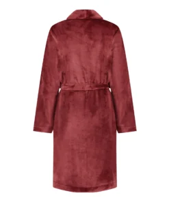 Fleece Bathrobe - Pink -Deals Bare Bralettes Store 203311 6 scaled