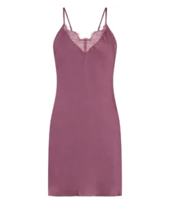 Satin Slip Dress - Purple -Deals Bare Bralettes Store 203320 5 scaled