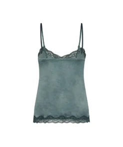 Velours Lace Cami Top - Green 11 Velours Lace Cami Top - Green -Deals Bare Bralettes Store 203333 6 scaled