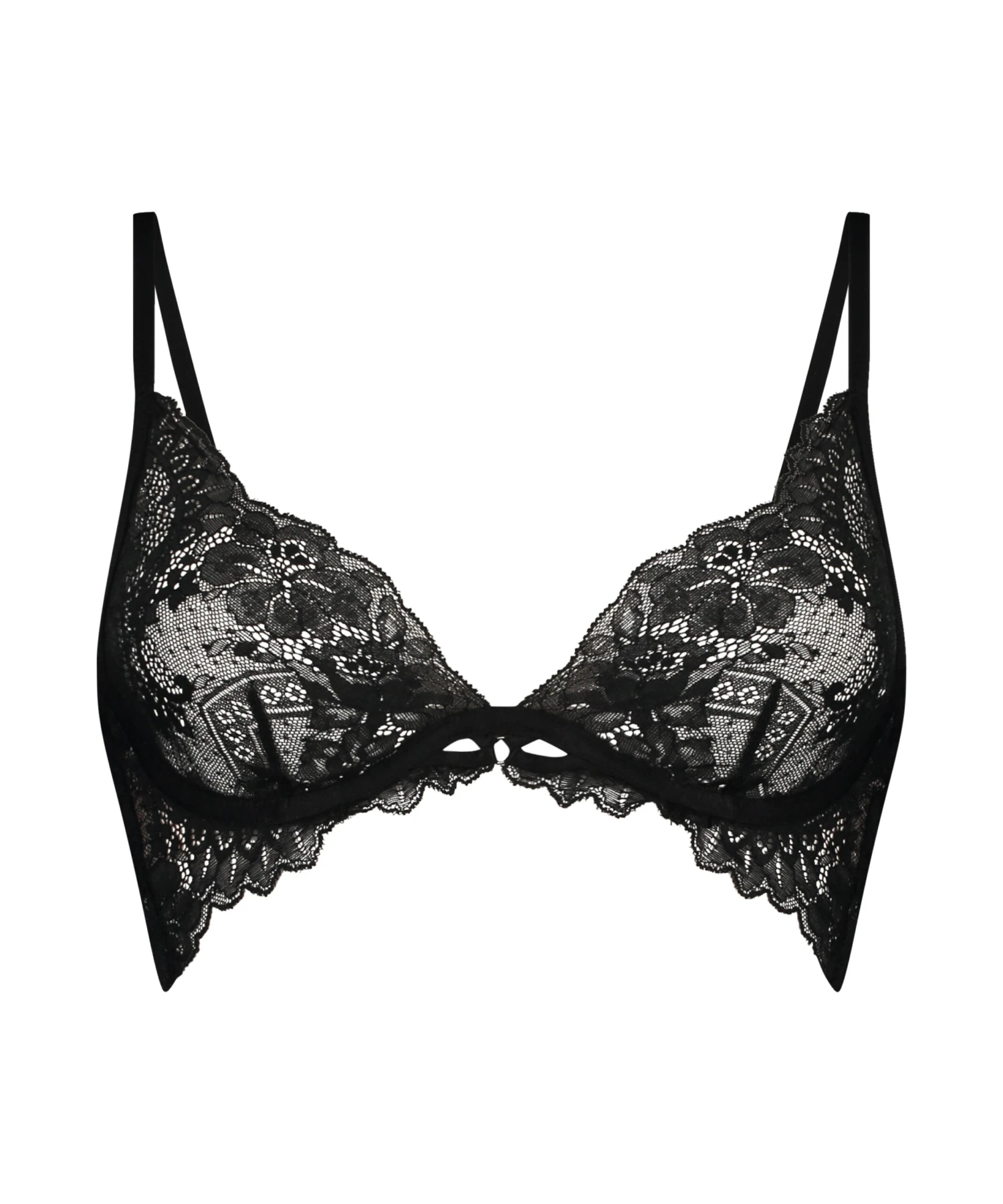 Josefina Non-Padded Underwired Bra - Black 5 Josefina Non-Padded Underwired Bra - Black - Image 5