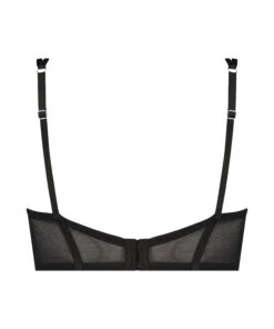 Amelie Padded Underwired Longline Bra - Black -Deals Bare Bralettes Store 203517 6