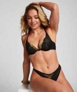 Mirabella Padded Underwired Bra - Black