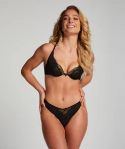 Mirabella Padded Underwired Bra - Black -Deals Bare Bralettes Store 203542 3 scaled