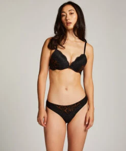 Bliss Padded Underwired Push-Up Bra - Black -Deals Bare Bralettes Store 203543 3