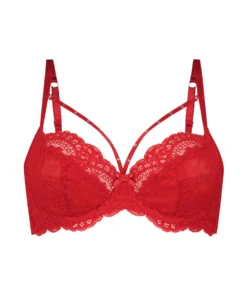 Mariah Non-Padded Underwired Bra - Red -Deals Bare Bralettes Store 203560 5 scaled
