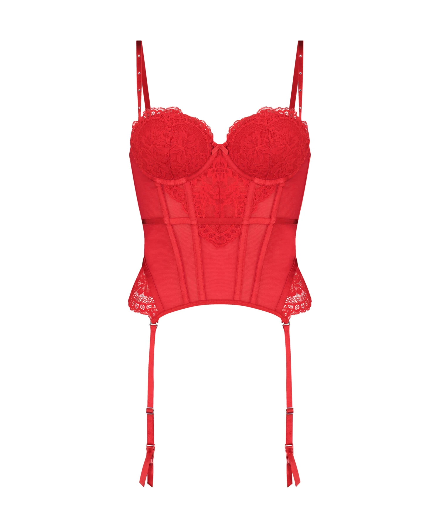 Mariah Bustier - Red 6 Mariah Bustier - Red - Image 6