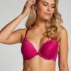 Marine Padded Underwired Push-Up Bra - Pink