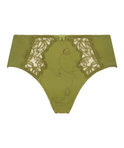 Diva High Knickers - Green -Deals Bare Bralettes Store 203614 5