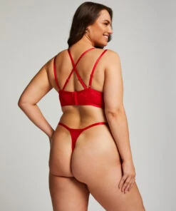 Simone Bralette - Red -Deals Bare Bralettes Store 203649 13
