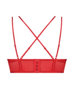 Simone Bralette - Red -Deals Bare Bralettes Store 203649 6