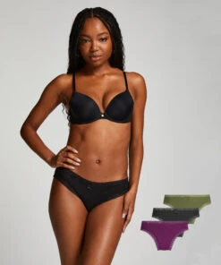 3-Pack Classics Slip - Purple